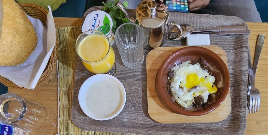 Petit Déjeuner fassi - cafe restaurant bilbao ouarzazate